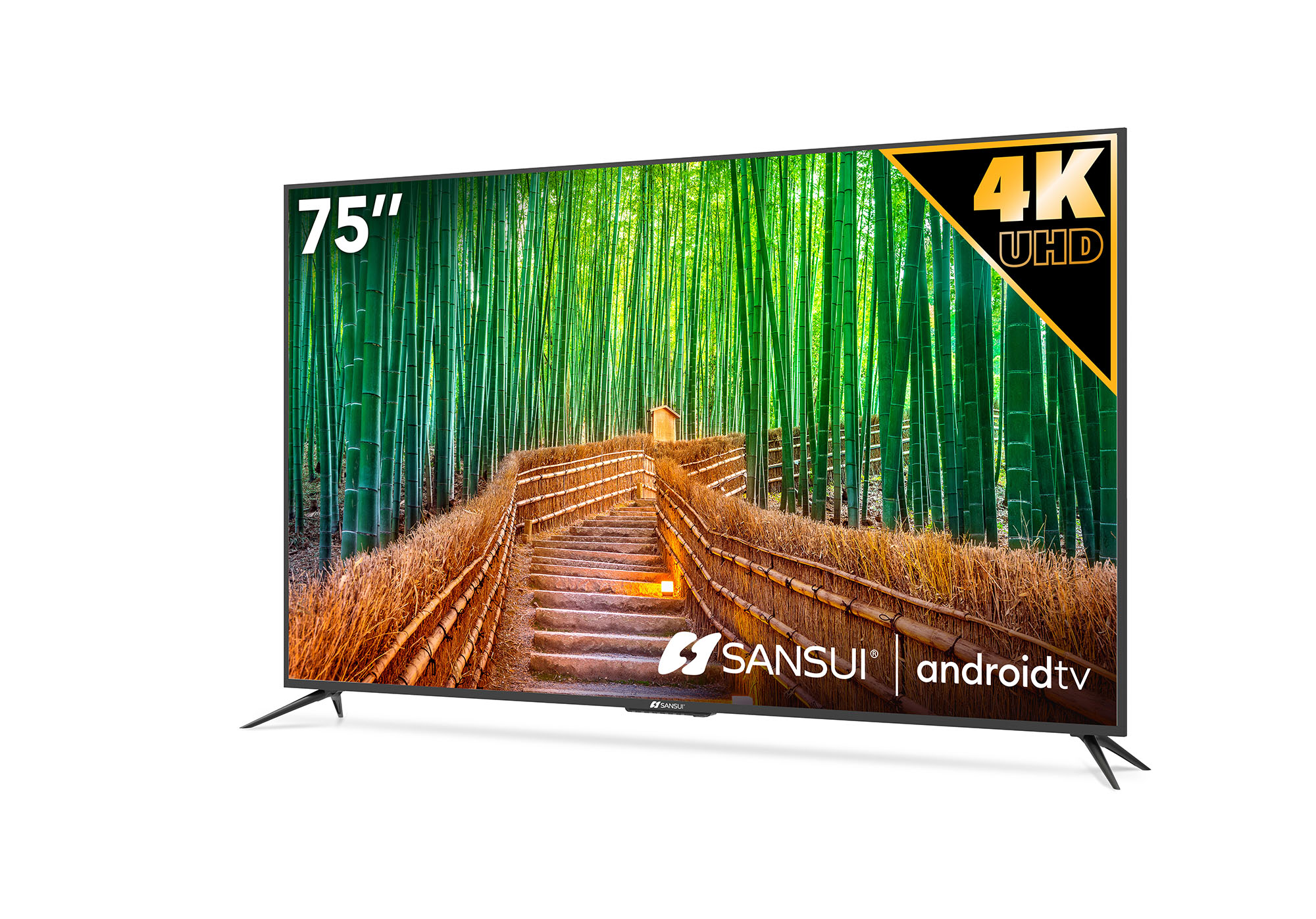 تلفزيون 4K Android TV E مقاس 75 بوصة