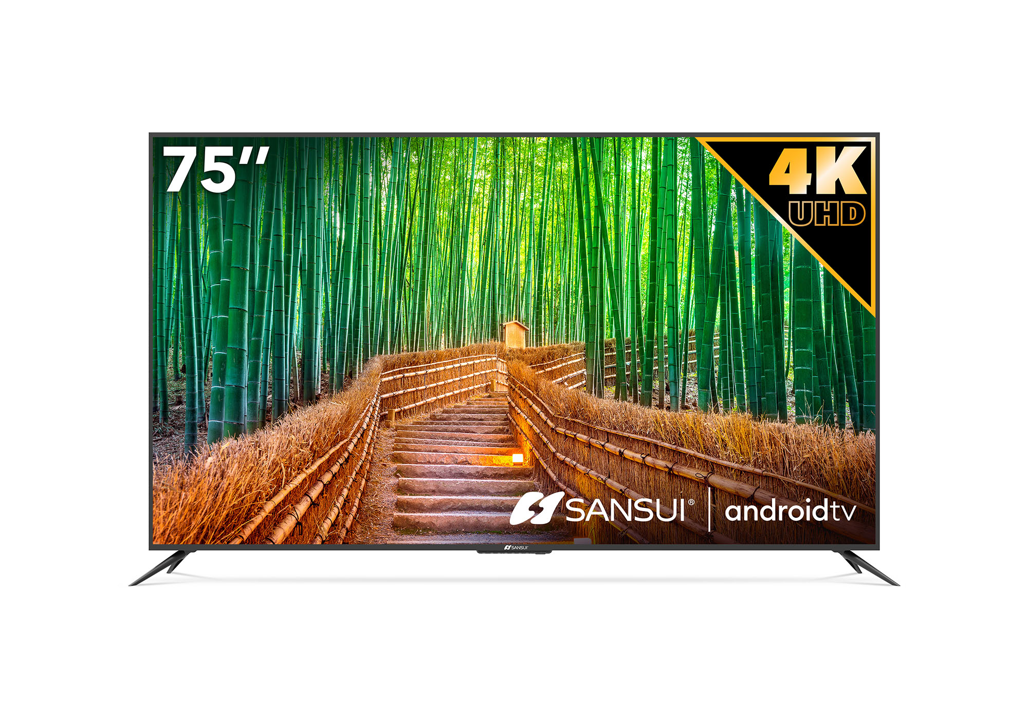 تلفزيون 4K Android TV E مقاس 75 بوصة